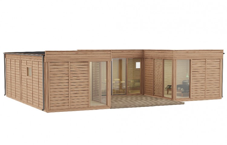 GLAMPING CUBE 51 M2 | U SHAPE