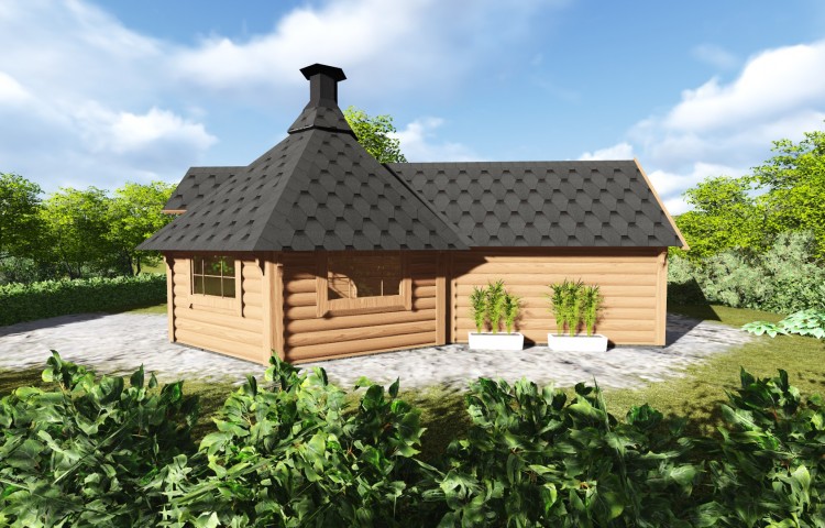 Grill Cabin 9.2 with extension