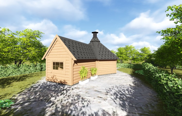 Grill Cabin 9.2 with extension