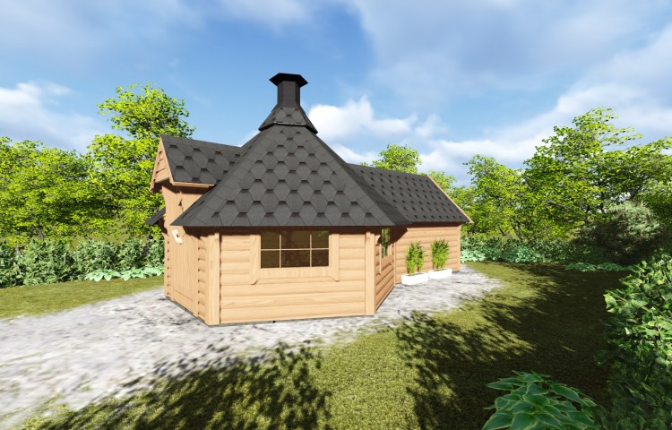 Grill Cabin 9.2 with extension