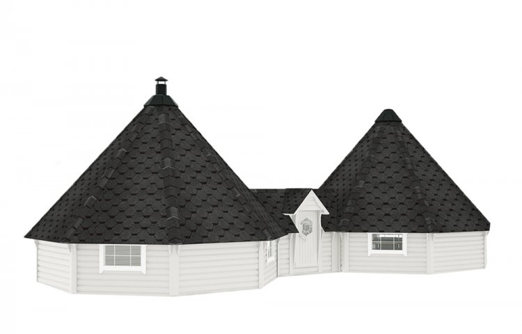 Double Grill Cabin 25 m² + 25 m²