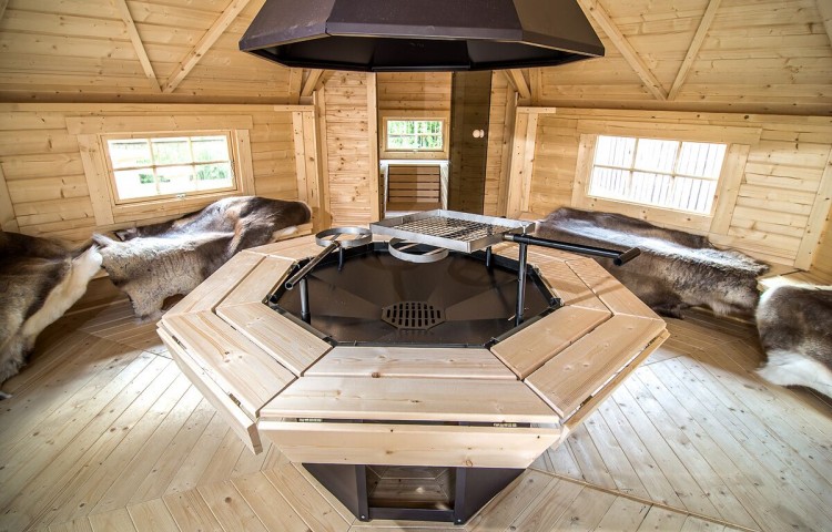 Grill Cabin 16.5 m² with Extension