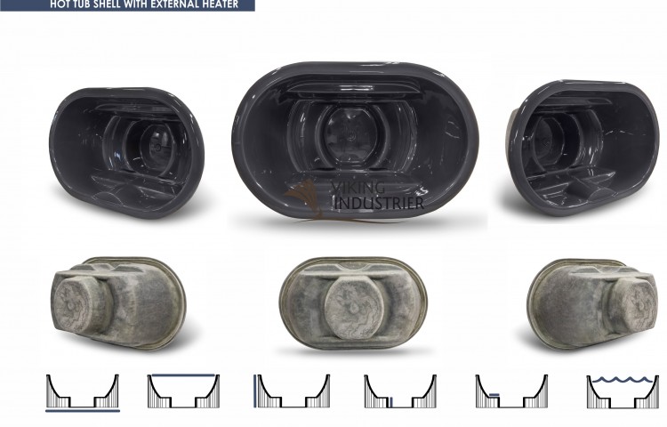 Ofuro tub shell