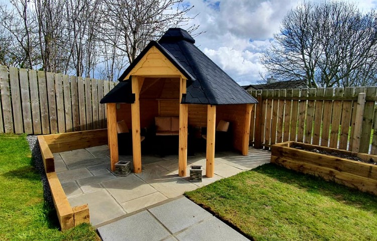 Open Camping Cabin 9.2 m2