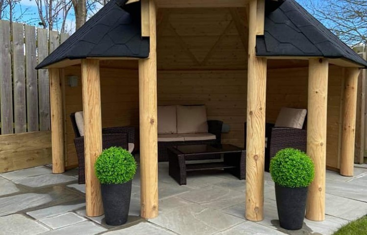 Open Camping Cabin 9.2 m2