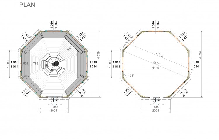 Pavilion 16.5 m2