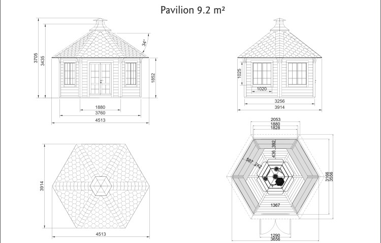 Pavilion drawings