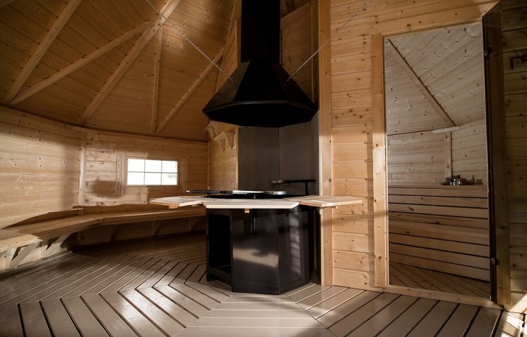 Sauna Cabin 16.5 m² Inside