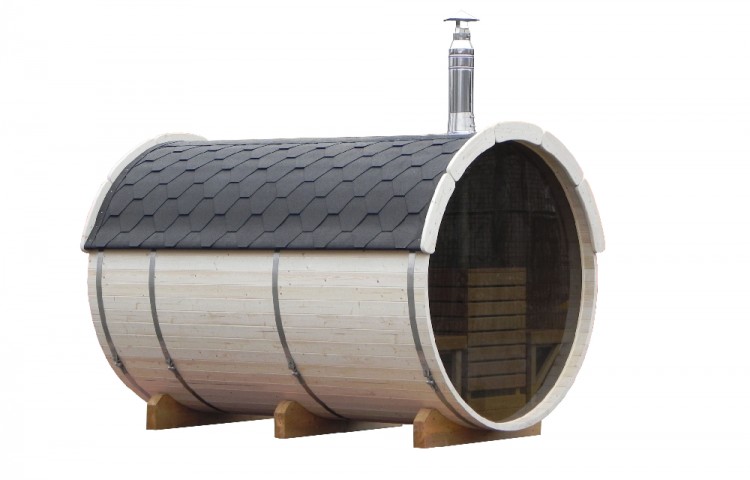 SAUNA BARREL Ø2.2 X 2.5 M 