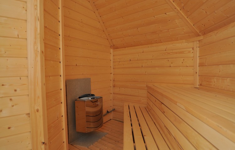 Sauna Cabin 16.5 m² Inside