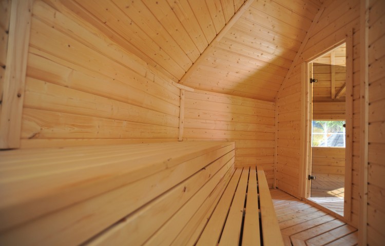 Sauna Cabin 16.5 m² Inside