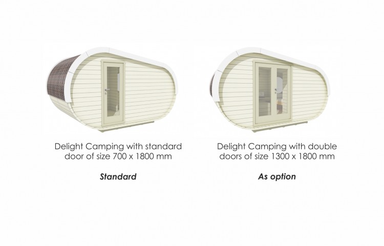 Delight Camping doors option
