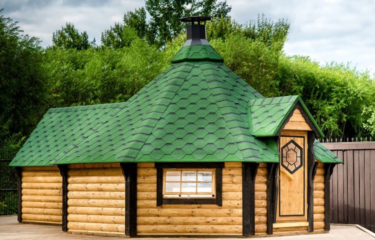Grill Cabin 16.5 m² with Extension