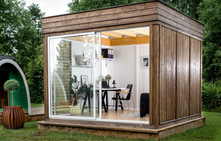 Insulated Office Cube 3x4 plan