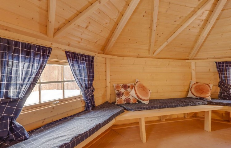 Grill Cabin 16.5 m² with Extension