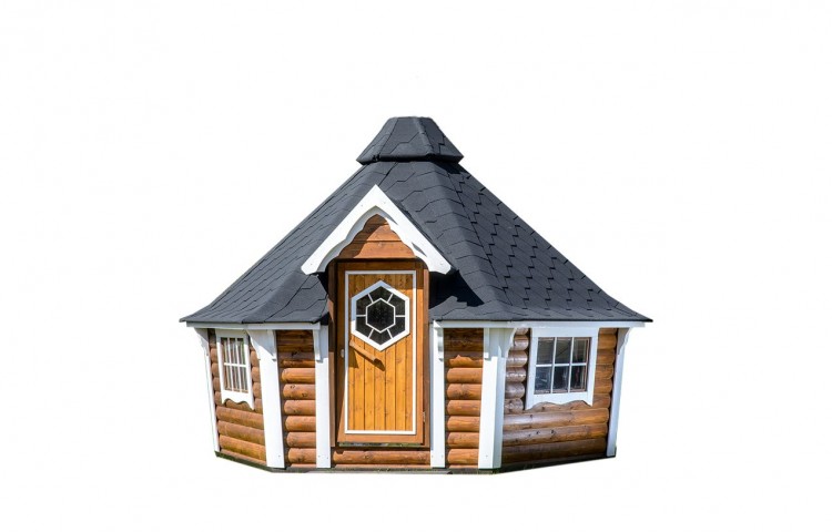 Camping Cabin with Sloping Walls
