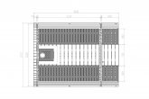Luxury Sauna Barrel With 0.6 m terrace/2.22 m sauna room