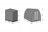 Sauna Pod Packaging: assembled or not assembled