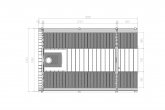 With 0.6 m terrace at the front, 2.22 m length sauna room (7 m3)