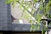Roof  with window for Grill cabin