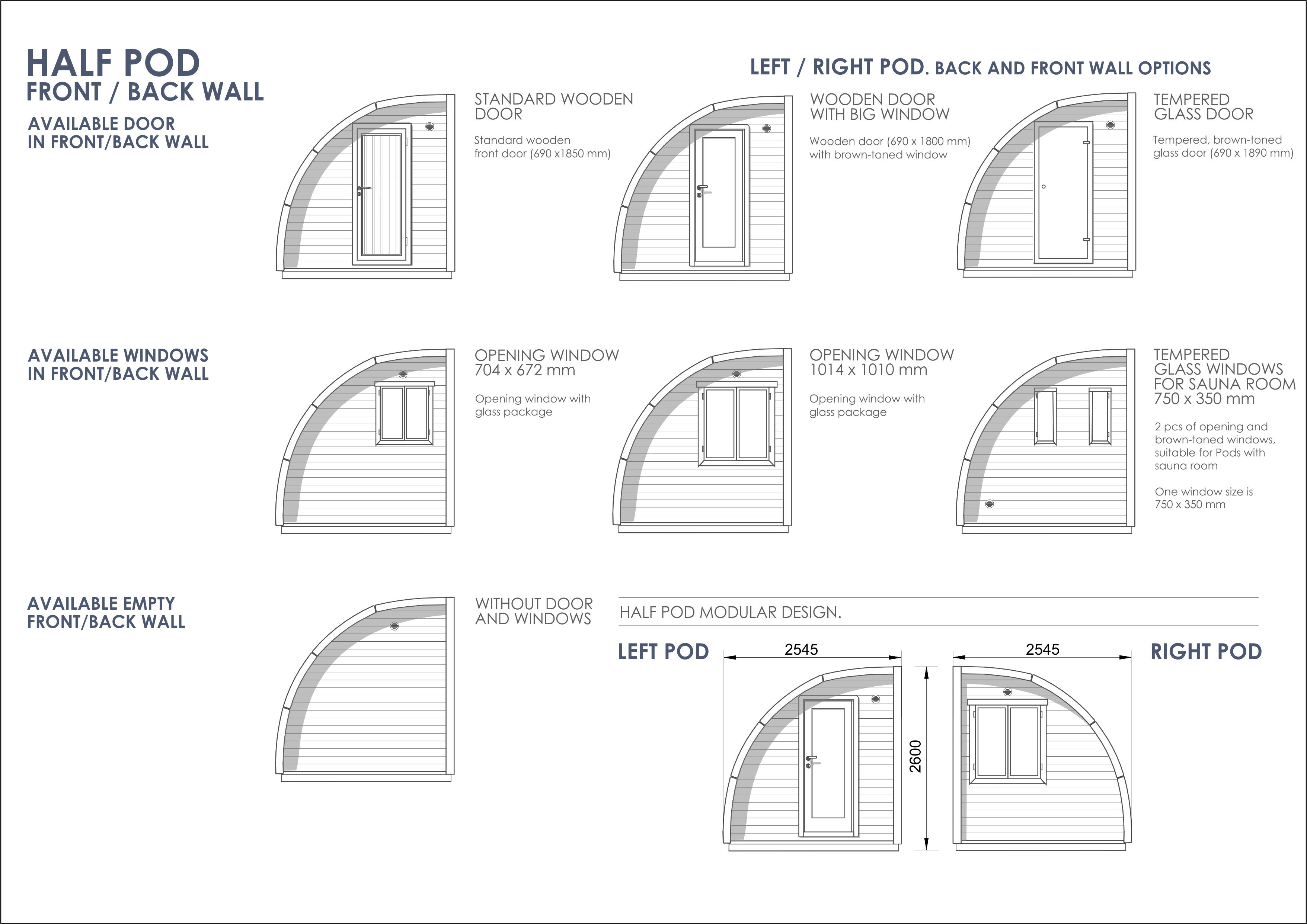 Half Pod Container Loading Half Pod - Modular Design | VIKING INDUSTRIER