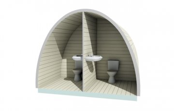 Bespoke Project WC Pod for Camping